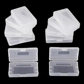 5 бр. Преносим Пластмасова Кутия за Съхранение на Game Boy Advance за GBA Карти Калъф Органайзер