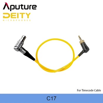 Aputure Deity C17 3.5 Заключване TRS до 9-номера за контакт кабел тайм-код
