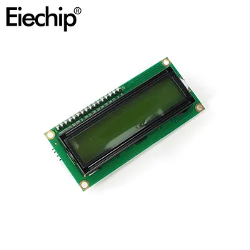 LCD1602 1602 LCD модул Жълто-Зелен Екран IIC I2C Интерфейс 5 за Arduino LCD Екран