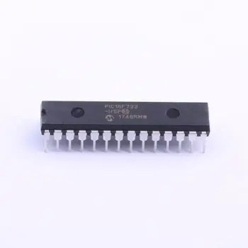 MCU 8-битов PIC16 PIC RISC 7KB Flash 2,5 / 3.3v / 5 В 28-пинов конектор SPDIP Tube - Rail / Tube PIC16F723-I / SP