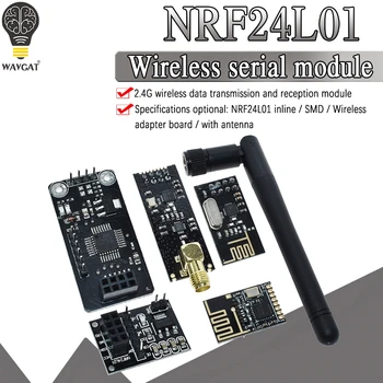 NRF24L01 + 2,4 G безжичен модул за пренос на данни 2,4 Ghz NRF24L01 обновена версия на NRF24L01 + PA + LNA на 1000 Метра За Arduino