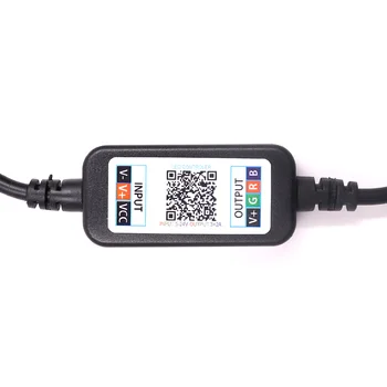 RGB Wifi Bluetooth 5 В USB Led Контролер С Управление Чрез Мобилно ПРИЛОЖЕНИЕ За Осветление на телевизора 12 В 24 В Led лента Дистанционно Цветен Музикален Димер