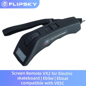 Дистанционно Управление за скейтборд с Цветен Екран VX2 Pro Нов скорост Режим за Ebike|Eboat е съвместим с VESC Flipsky
