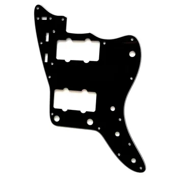 Китарните части Pleroo по поръчка - За смяна на накладки за китари в стил US Jazzmaster, 3 пласта черен цвят
