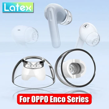 Латекс ушни втулки за Oppo Enco X2, противоударные, антиалергичен тапи за уши за Подмяна на слушалките с шумопотискане серия OPPO Enco