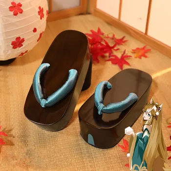 Предварителна продажба на Genshin Impact Gorou Гео Ivitation Miss Hina обувки подпори за партита Cosplay Костюм За Хелоуин Мъжки И Дамски Карнавални обувки Cos