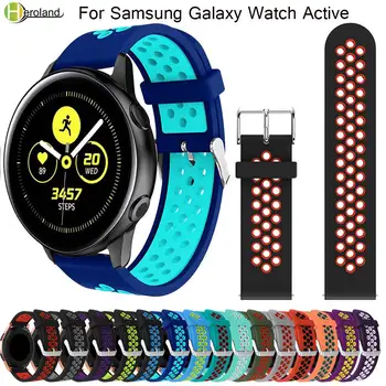 силиконови каишки за часовници Samsung Galaxy Watch Active Band за Samsung Galaxy 42 мм сменяеми Спортни Часовници на Китката гореща разпродажба
