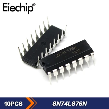 10ШТ SN74LS76N 74LS76 DIP-16 Интегрална схема Нова логическа чип
