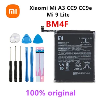 Въведете mi 100% Оригинална Батерия BM4F 4030 ма За Xiao Mi A3 CC9 CC9e Mi 9 Lite, Висококачествени Сменяеми Батерии за телефон + Инструменти