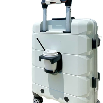 Мултифункционален Открит Багажа Малка 20-Инчов Бизнес Пътна Чанта-интернат в Алуминиева Рамка, Куфар-количка